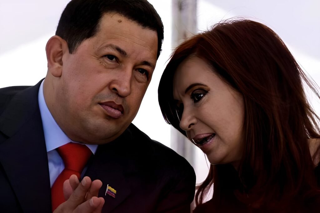 Imagen histórica que representa la alianza política y económica entre ambos mandatarios.