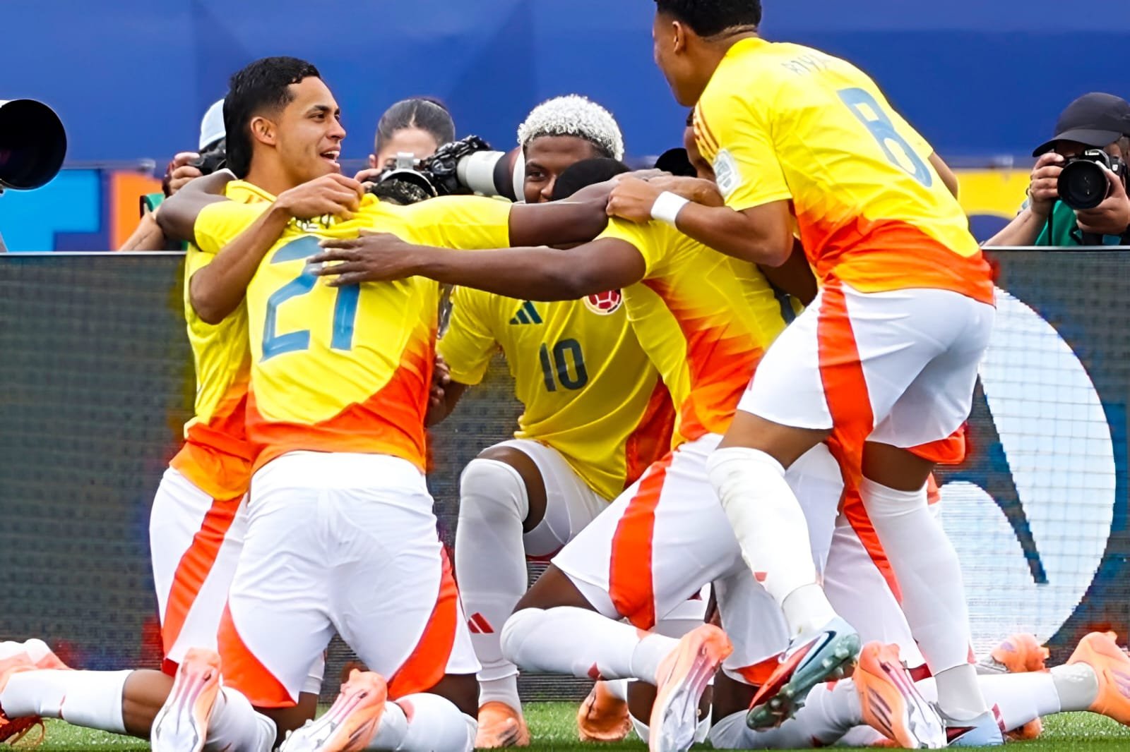 Colombia Sub-20 celebra el tercer lugar del Mundial 2025